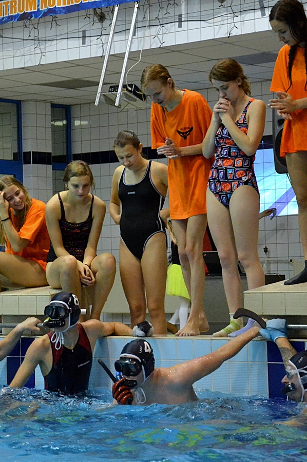 Hokej pod wodą Walenie Bełchatów  2014